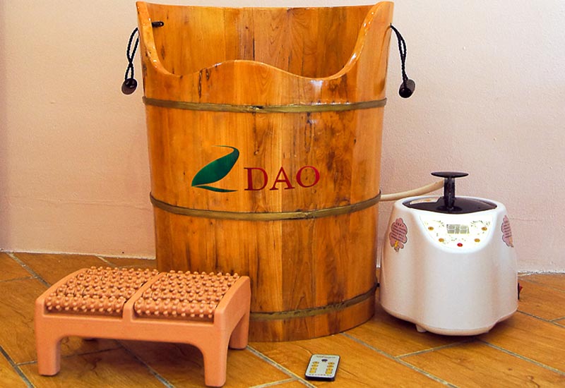Chậu ngâm chân xông hơi