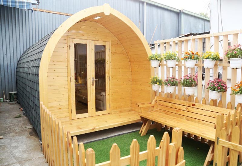  Nhà gỗ di động thông minh