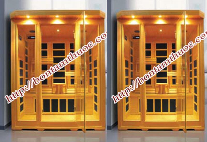 Phòng xông hơi tủ gỗ thơm